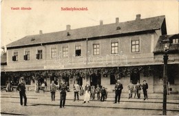 T2 1909 Székelykocsárd, Kocsárd, Lunca Muresului; Vasútállomás / Bahnhof / Railway Station - Ohne Zuordnung