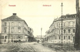 T2/T3 1909 Temesvár, Timisoara; Andrássy út / Street - Ohne Zuordnung