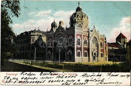 T2 1903 Temesvár, Timisoara; Gyárváros, Izraelita Templom, Zsinagóga / Fabrikstadt / Fabrica, Synagogue - Ohne Zuordnung