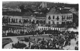 ** T1 1940 Zilah, Zalau; Bevonulás Katonákkal, Éder üzlete / Entry Of The Hungarian Troops, Shops - Non Classés