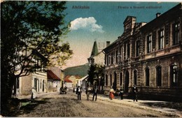 T2 1918 Alsókubin, Dolny Kubín; Fő Utca, Nemzeti Szálloda / Main Street, Hotel - Non Classés