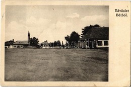 T2/T3 Bát, Asszonyvásár, Bátovce; Fő Tér, Szobor / Main Square, Statue (EK) - Ohne Zuordnung