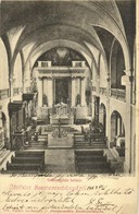 T2 1903 Besztercebánya, Banská Bystrica; Székesegyház Belső. Lechnitzky O. Kiadása / Cathedral Interior - Non Classés