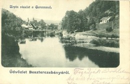 T2/T3 1901 Besztercebánya, Banská Bystrica; Urpin Részlet A Garam Folyóval / Urpín Mountain And Hron River (EK) - Non Classificati