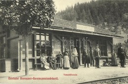 T2/T3 1910 Borosznó-Garamszentandrás, Brusznó, Brusnov-Ondrej Nad Hronom; Vasútállomás / Bahnhof / Railway Station - Ohne Zuordnung