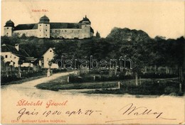 T2 1900 Gács, Halic; Vár. Redlinger Ignác Kiadása / Castle - Non Classés