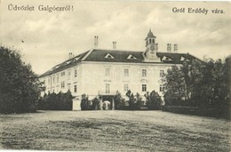 T2/T3 1907 Galgóc, Hlohovec; Gróf Erdődy Vára. Brody Simon Kiadása / Castle - Ohne Zuordnung