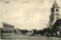 T2/T3 1907 Galgóc, Hlohovec; Ferenc József Tér, Római Katolikus Templom. Bródy Kiadása / Square, Church (EK) - Non Classés