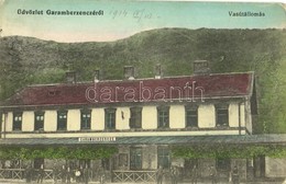 T2/T3 1914 Garamberzence, Hronská Breznica; Vasútállomás / Bahnhof / Railway Station (EK) - Non Classés