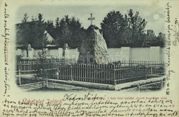 T2 1899 (Vorläufer!) Igló, Zipser Neudorf, Spisská Nová Ves; A Templomkertben állított, 1849-es Csata Hősi Halállal Eles - Non Classés