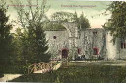 T2/T3 1906 Kistapolcsány, Malé Topolcianky; Főhercegi Park, Főkertészlak. Brunczlik Imre Kiadása / Archduke Castle's Par - Non Classés