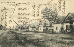 T2 1922 Köbölkút, Gbelce; Utca, üzlet / Street, Shop - Ohne Zuordnung