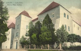 * T2 1923 Lelesz, Leles (Újhely, Slovenské Nové Mesto); Premontrei Rendház Kastélya / Zámok / Castle - Ohne Zuordnung