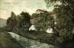 T2 Lőcse, Levoca; Lőcse-patak, Gimnázium / River And Grammar School - Non Classés