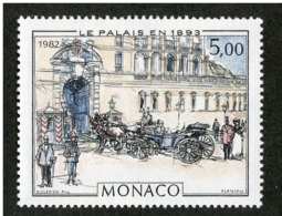 ART Zeichnung Drawing Dessin Dibujo HUBERT CLERISI - PRICE PALACE - MONACO 1982 Mi 1550 MNH Slania BELLE EPOQUE - Grabados