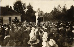 ** T2 1928 Nemesócsa, Zemianska Olca; Hősök Szobra Avatása / Inauguration Of The Heroes Monument, Celebration. Photo - Non Classés