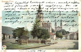 T2/T3 1904 Podolin, Podolínec (Szepes, Zips); Tér, Városháza, Templomok. Feitzinger Ede 1902/12. 441. / Square, Town Hal - Non Classés