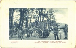 T2/T3 1911 Pöstyén, Piestany; Az Infanterista, Közlekedő A Fürdőből, Betegszállító Fürdőkocsi. W.L. Bp. 2352-53. Schultz - Non Classés