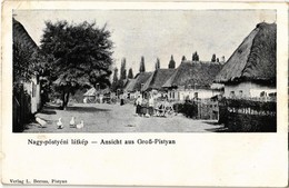 T2/T3 Pöstyén, Nagypöstyén, Gross-Pöstyén, Piestany; Fő Utca. L. Bernas Kiadása / Main Street (EK) - Non Classés