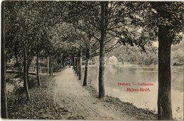 T2 Rajecfürdő, Rajecké Teplice; Fősétány. Jassniger H. Kiadása / Teichpartie / Main Promenade Next To The Lake - Non Classés