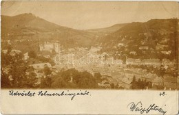 T2/T3 1898 (Vorläufer!) Selmecbánya, Schemnitz, Banská Stiavnica; Vár / Castle. Photo (EK) - Non Classés