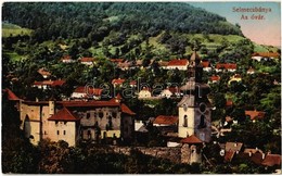 T2 1912 Selmecbánya, Schemnitz, Banská Stiavnica; Óvár. Joerges / Castle - Non Classés