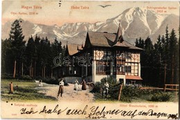 T2/T3 1904 Tátraszéplak, Weszterheim, Tatranska Polianka (Vysoké Tatry); Széplak-szálloda. Franz Pietschmann Kiadása / O - Non Classés