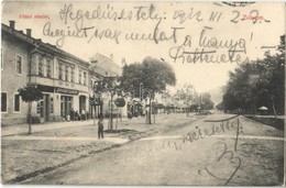 T2 1912 Zólyom, Zvolen; Fő Tér, Jeranek Sándor / Main Square, Shop - Sin Clasificación