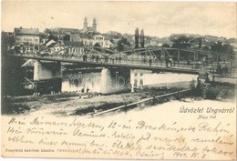 T2/T3 1904 Ungvár, Uzshorod, Uzhhorod, Uzhorod; Nagy Híd / Bridge (EK) - Ohne Zuordnung