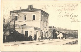 T2 1907 Abbazia-Mattuglie, Opatija-Matulji; Vasútállomás / Bahnhof / Railway Station - Unclassified