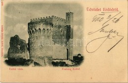 T2 1900 Erdőd, Erdut; Vár. Schön Adolf Kiadása / Festung / Castle - Ohne Zuordnung
