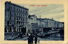 * T2/T3 Fiume, Rijeka; Molo Adamich / Pier Market, Industrial Railway  (EK) - Zonder Classificatie