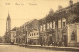 ** T1 Árpatarló, Ruma; Fő Utca, Templom, üzlet / Glavna Ulica / Hauptgasse / Main Street, Church, Shop - Non Classés