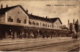 ** T2/T3 India, Indija; Vasútállomás / Bahnhof / Kolodvor / Railway Station  (EK) - Ohne Zuordnung