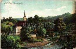 T2/T3 1911 Rőtfalva, Rőt, Rattersdorf; Kőszeg Mellett, Templom / Bei Kőszeg, Kirche / Church (EB) - Ohne Zuordnung