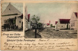 T2 1905 Vulkapordány, Vulka-Pordány, Wulkaprodersdorf; Fő Utca, Max Zollschon üzlete / Hauptstrasse, Geshaft / Main Stre - Sin Clasificación