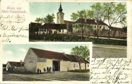 T2/T3 1910 Zemenye-Selegd, Stodra, Zemendorf-Stöttera; Klein-Frauenhaid, Kleinfrauenhaid, Kirche, Radfahr Hilfsstation,  - Non Classificati