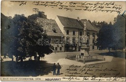 T2/T3 1904 Neumarkt In Der Steiermark, Hauptplatz, Mariensäule, Gastwirt / Main Square, Maria Statue, Restaurant, Castle - Non Classés