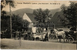 T2 St. Stefan Am Gratkorn, Florian Wastian's Gasthaus 'Zum Peterlwirt' / Guest House, Restaurant And Hotel, Horse Carts - Non Classés