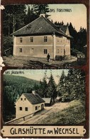 ** T2/T3 Wechsel, Glashütte, Das Forsthaus Und Jägerhaus / Forestry And Hunting House, Glassworks (EK) - Ohne Zuordnung