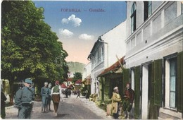 ** T1 Gorazde, Street View With Shops And Soldiers - Sin Clasificación