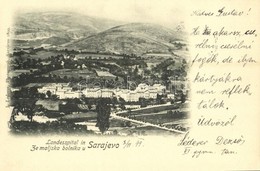 T1/T2 1899 Sarajevo, Landesspital In Ze Maljska Bolniku / Hospital - Non Classés