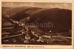 T2 1927 Jáchymov, Radiumbad St. Joachimsthal; Blick Zur Tabakfabrik / Tobacco Factory - Zonder Classificatie