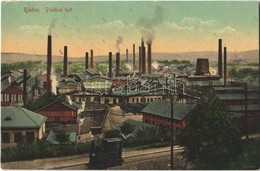 T2/T3 Kladno, Poldina Hut / Ironworks, Factory, Industrial Railway With Locomotive  (EK) - Non Classés