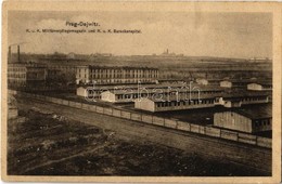 T2 Praha, Prag; Dejwitz, K.u.K. Militärverpflegsmagazin Und K.u.k. Barackenspital / Dejvice, Austro-Hungarian Military C - Ohne Zuordnung