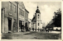 T2/T3 Velky Újezd, Square, Church, Shops Of Holic, Bata, Alois Calábek And Leopold Kovárik - Ohne Zuordnung