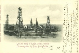 T2 1899 Kryg (Gorlice), Kopalnie Nafty / Petroleumgruben / Oil Mine With Oil Wells - Ohne Zuordnung