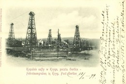 T2 1899 Kryg (Gorlice), Kopalnie Nafty / Petroleumgruben / Oil Mine With Oil Wells - Zonder Classificatie