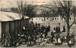 ** T3 Cetinje, Cettigne; Market In Winter (r) - Zonder Classificatie