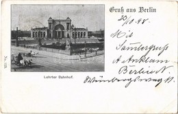T3 1898 Berlin, Lehrter Bahnhof / Railway Station (tear) - Non Classificati